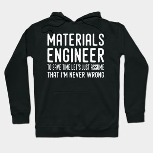 materials engineer Hoodie